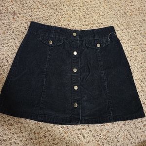 COPY - BDG Urban Outfitters Corduroy Black mini S…